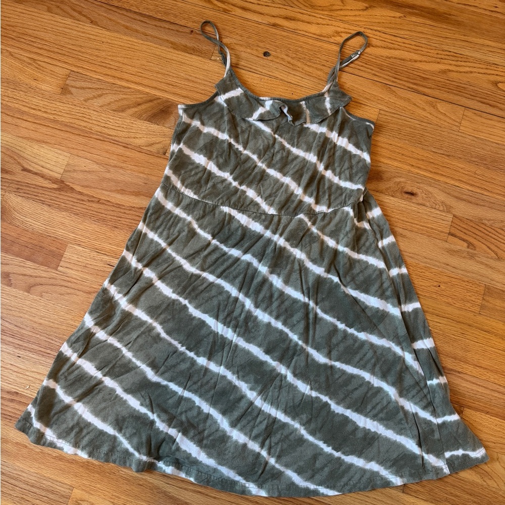 Green tie dye dress from Anne Taylor Loft